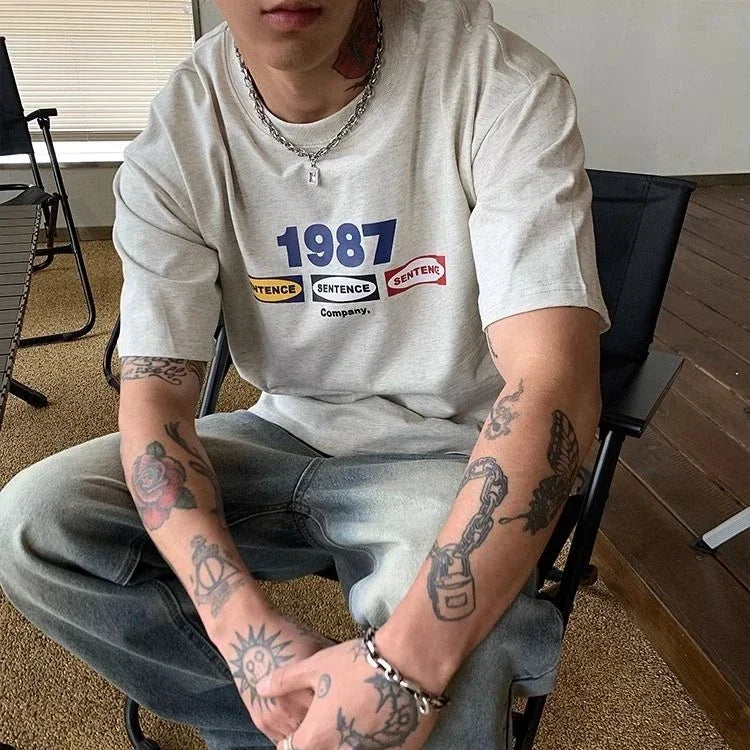 Y2K 3 is Company Baggy T Shirt