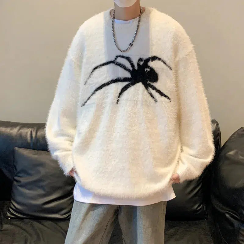 Y2K Arachnid Knit Jumper