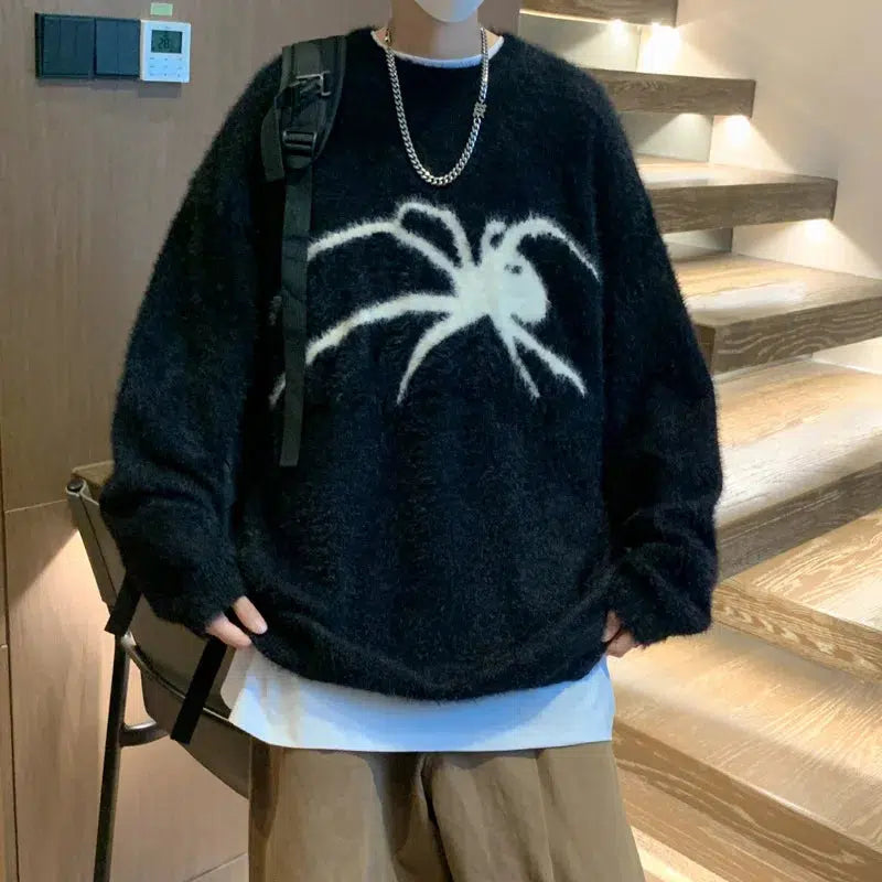 Y2K Arachnid Knit Jumper