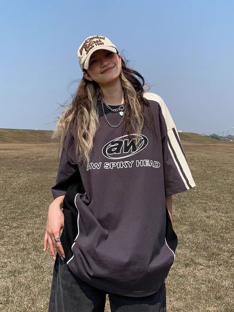 Y2K Baggy AW T Shirt