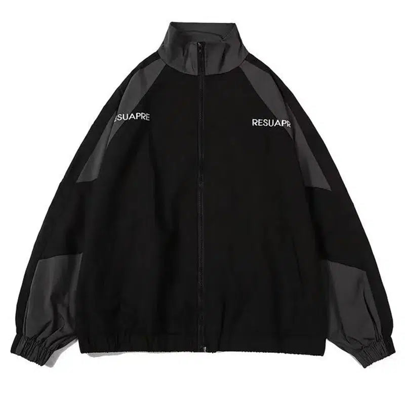 Y2K Baggy Block Jacket