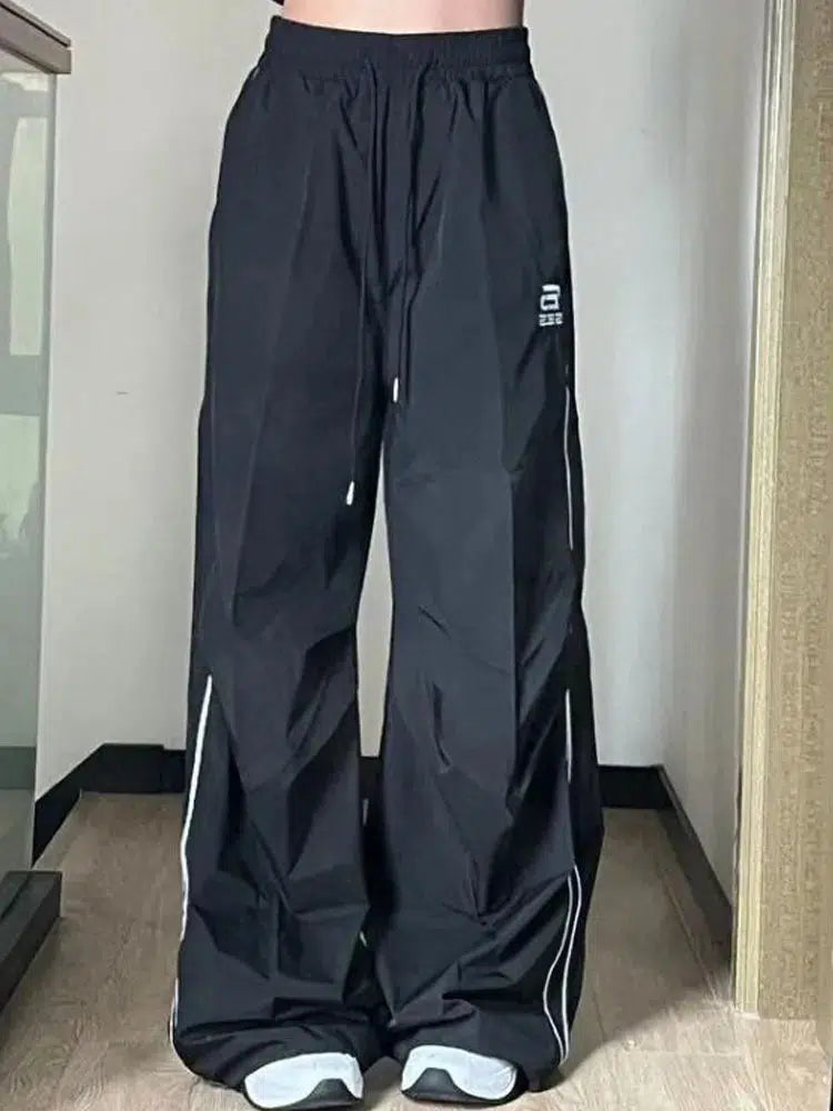 Y2K Baggy Shell Joggers