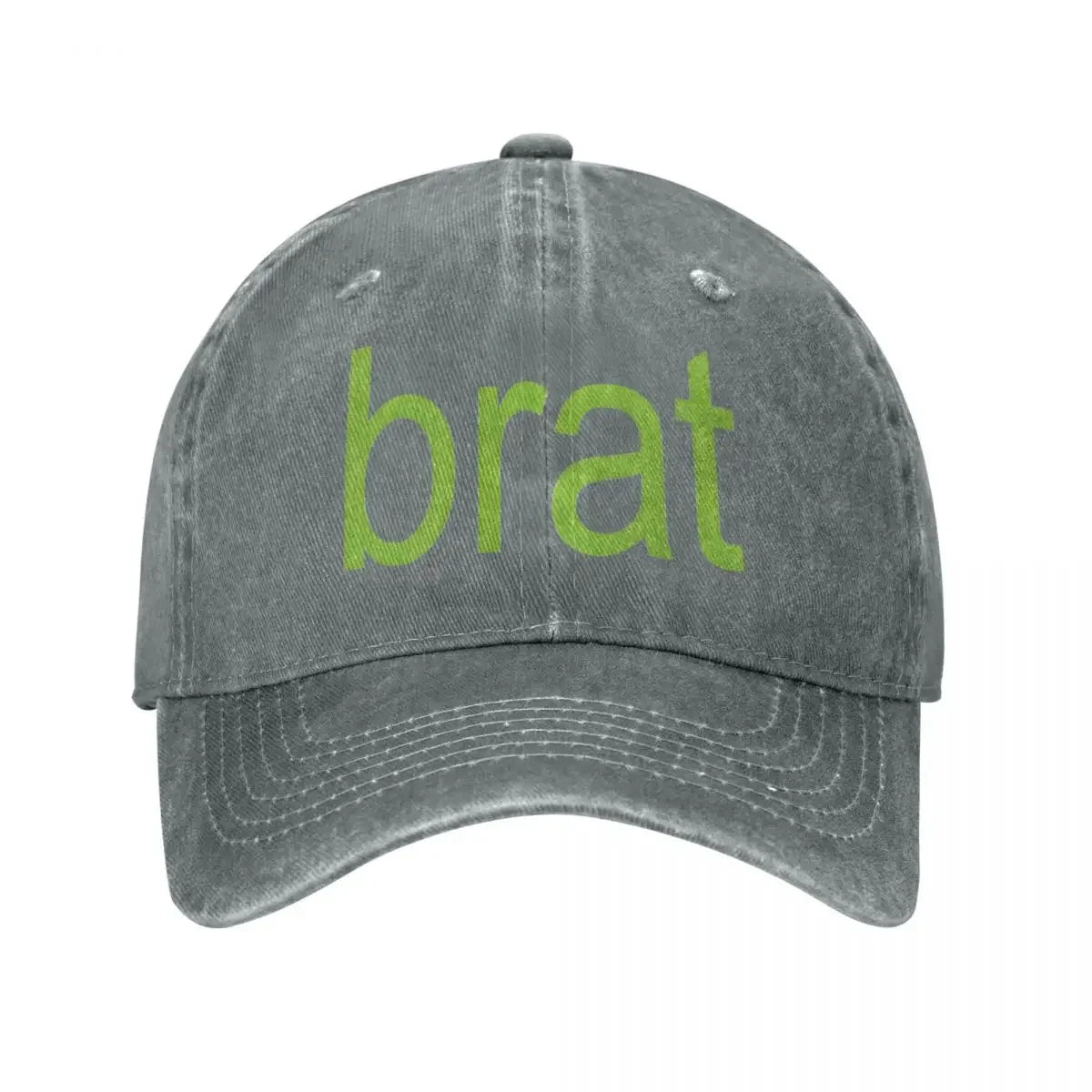 Y2K Brat Print Baseball Cap