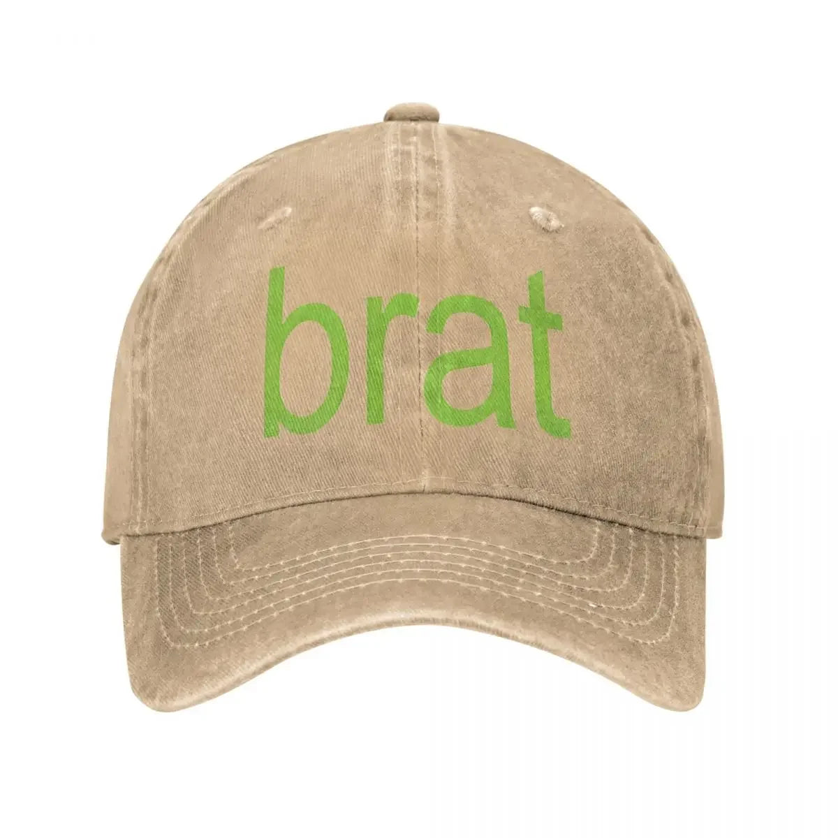 Y2K Brat Print Baseball Cap