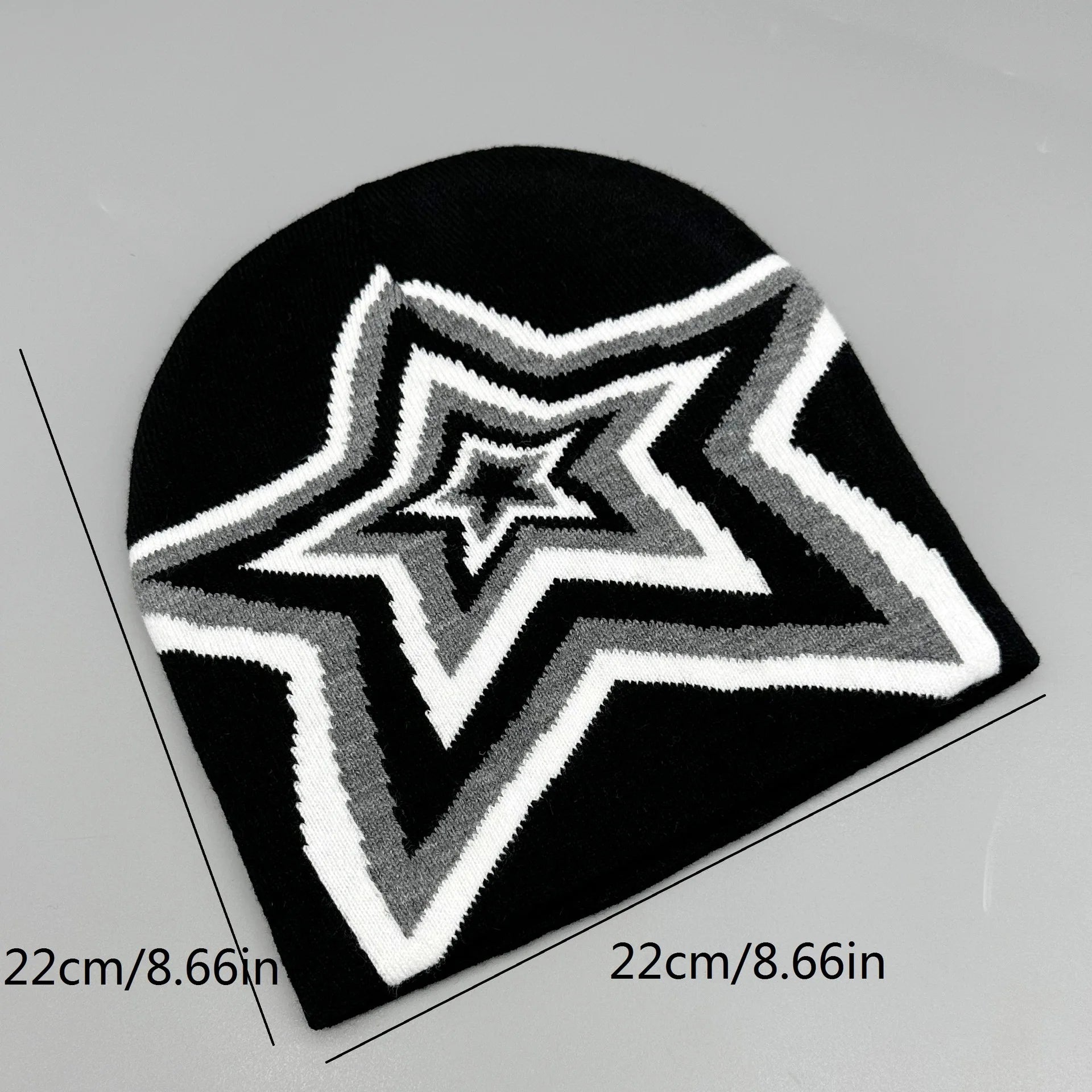 Y2K Effervescent Star Beanie