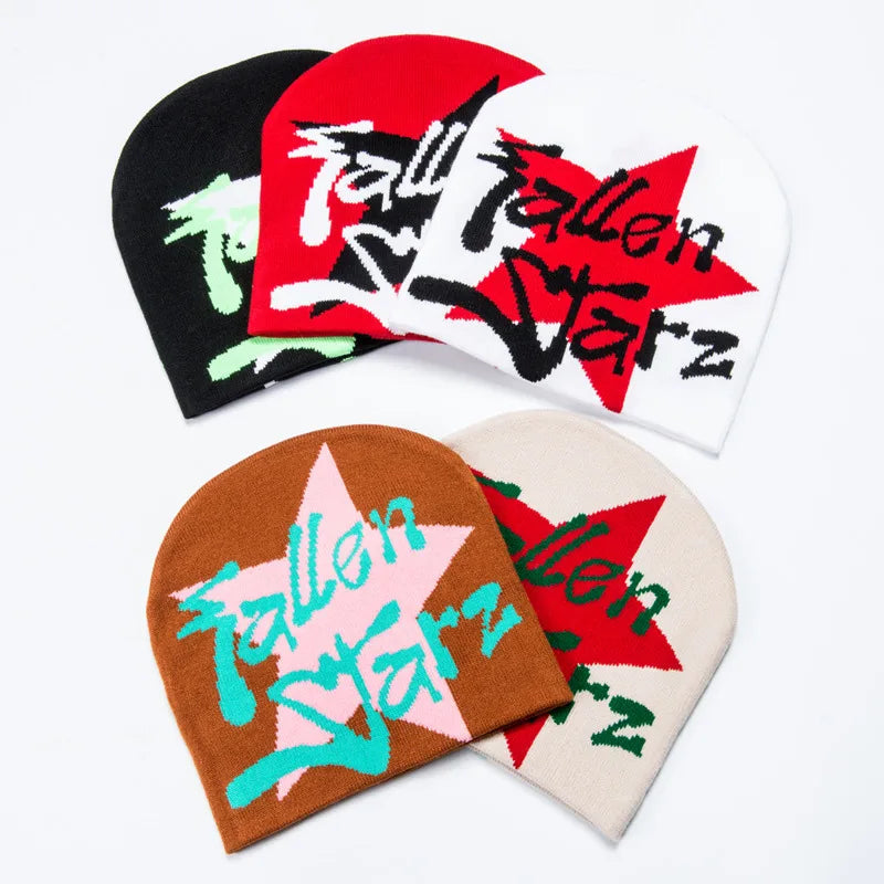 Y2K Fallen Starz Beanie