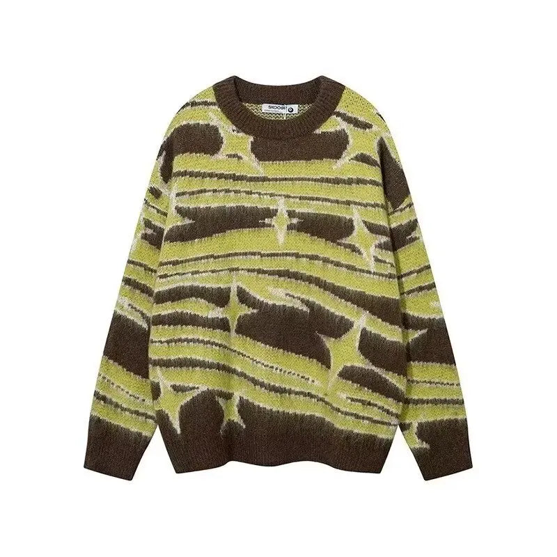 Y2K Galaxy Knitted Jumper Sweater