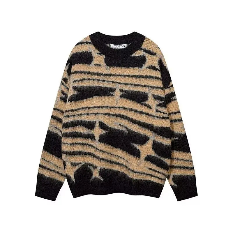 Y2K Galaxy Knitted Jumper Sweater
