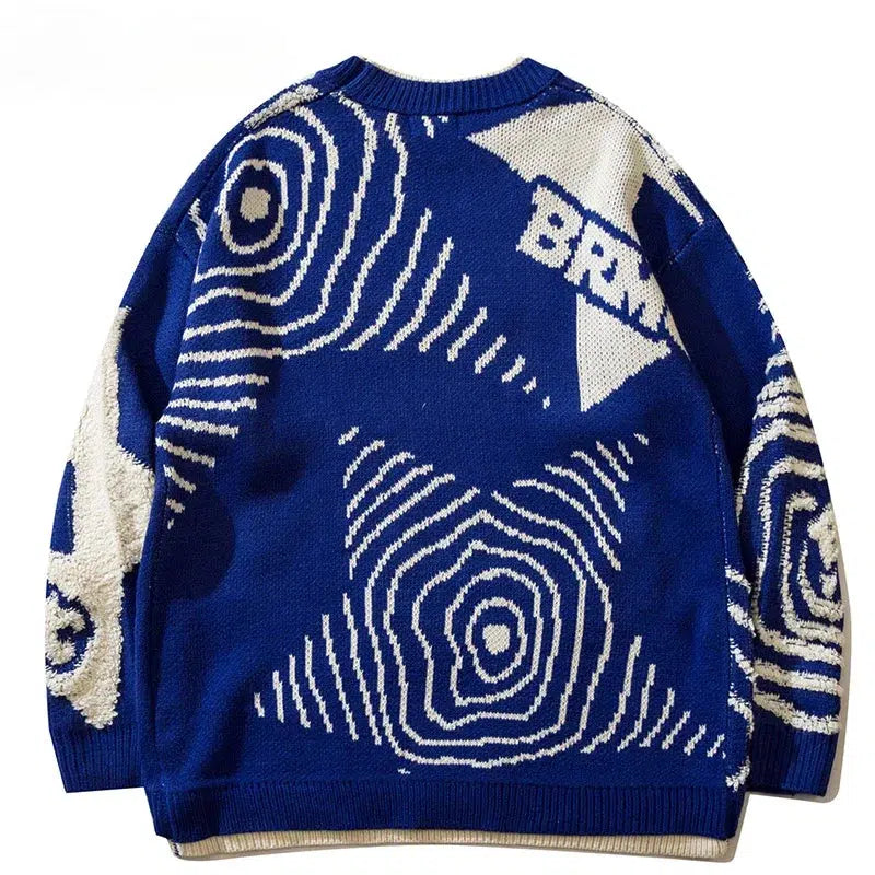 Y2K Knit Shuriken Jumper