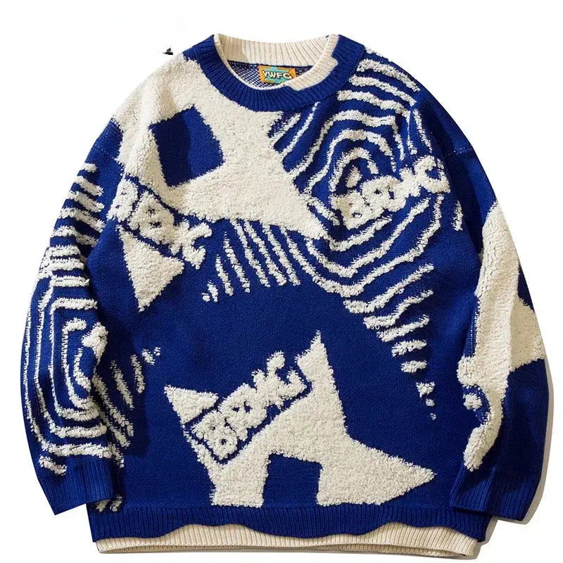 Y2K Knit Shuriken Jumper
