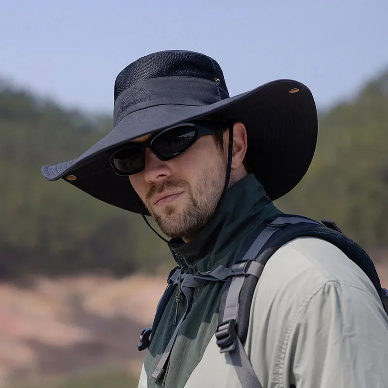 Y2K Large Safari Bucket Hat