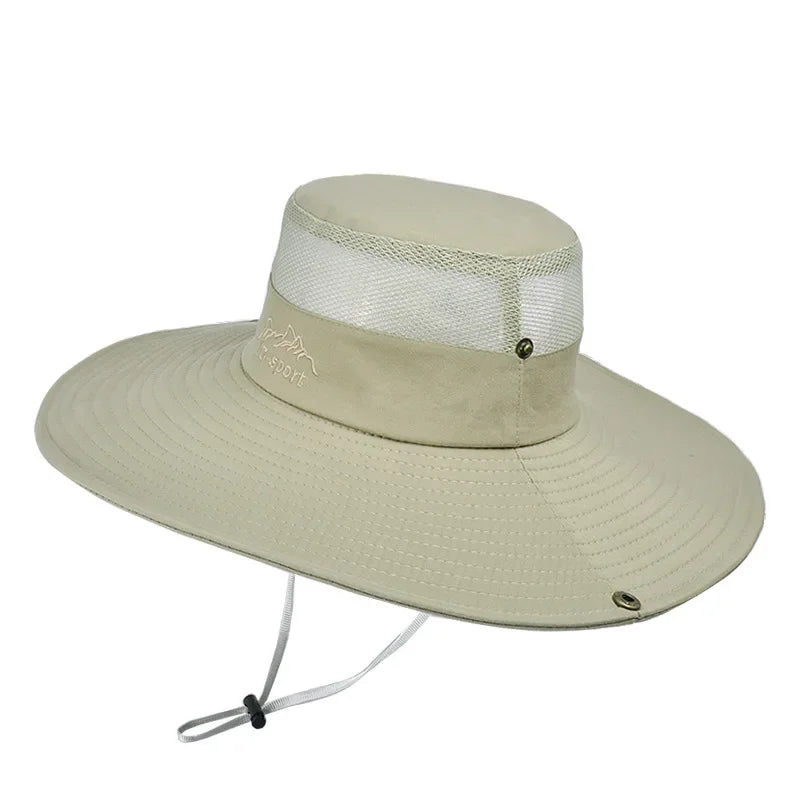 Y2K Large Safari Bucket Hat