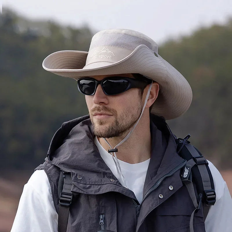 Y2K Large Safari Bucket Hat