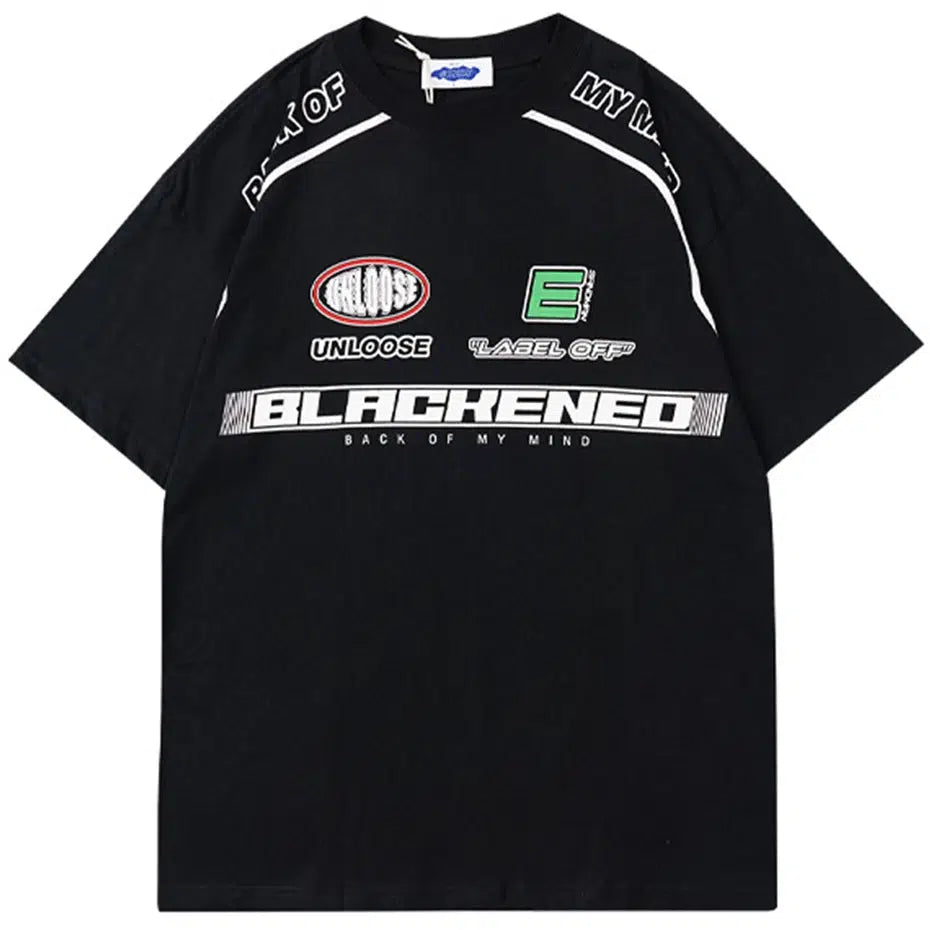 Y2K Mechanic Racing T Shirt