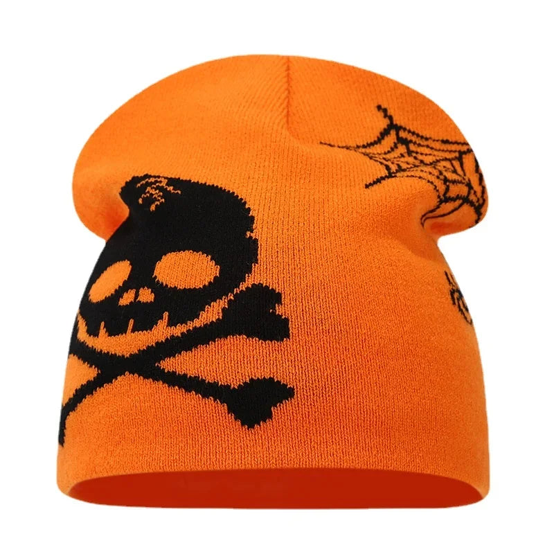 Y2K New Skull Order Beanie