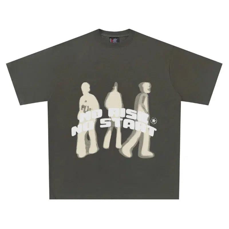 Y2K Oversized Graphic T Shirt