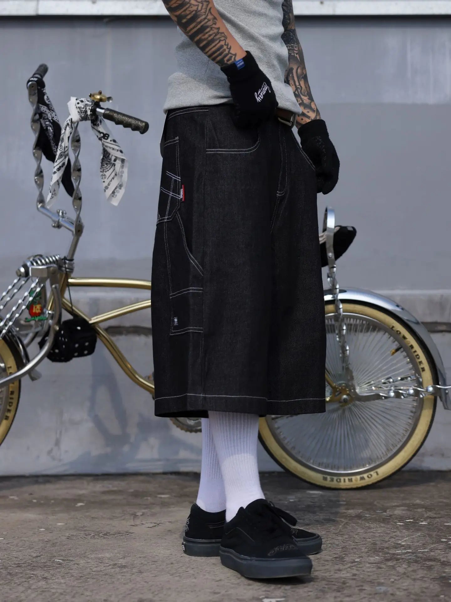 Y2K Oversized Jean Shorts Jorts