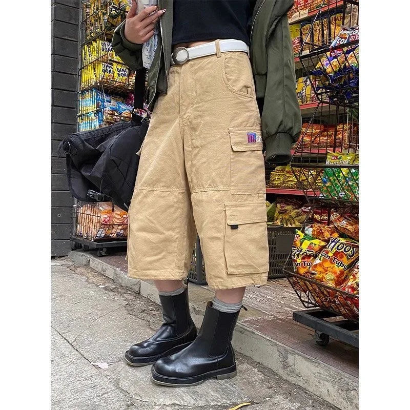 Y2K Oversized Vintage Cargo Jorts