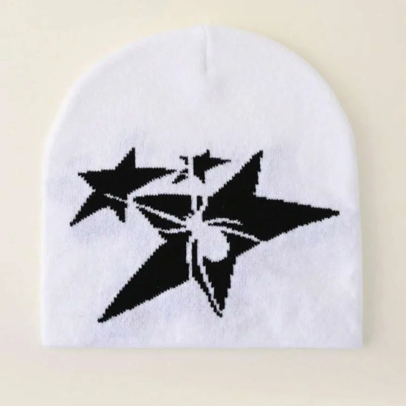 Y2K Spider Star Beanie