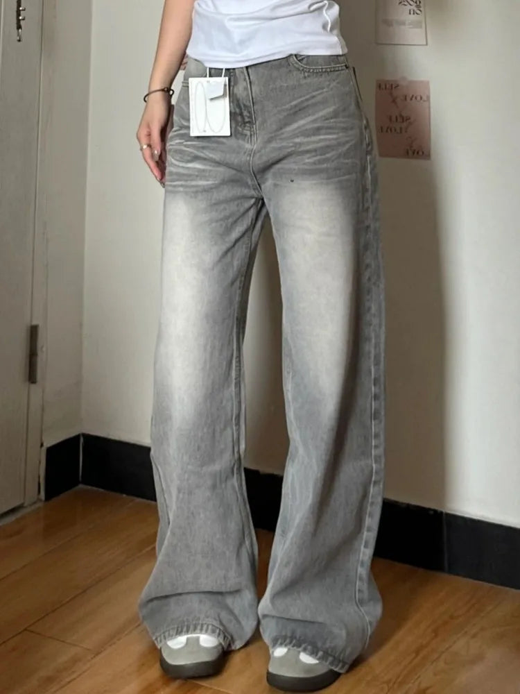 Y2K Vintage Washed Baggy Jeans