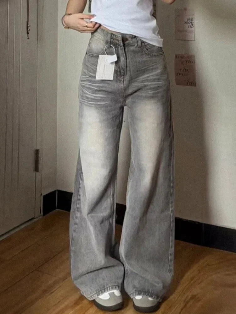 Y2K Vintage Washed Baggy Jeans