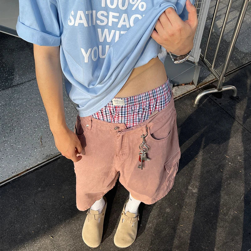 Y2K Washed Cargo Shorts