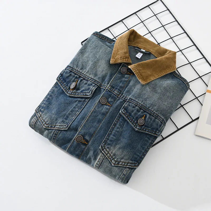 Y2K Workwear Denim Jacket