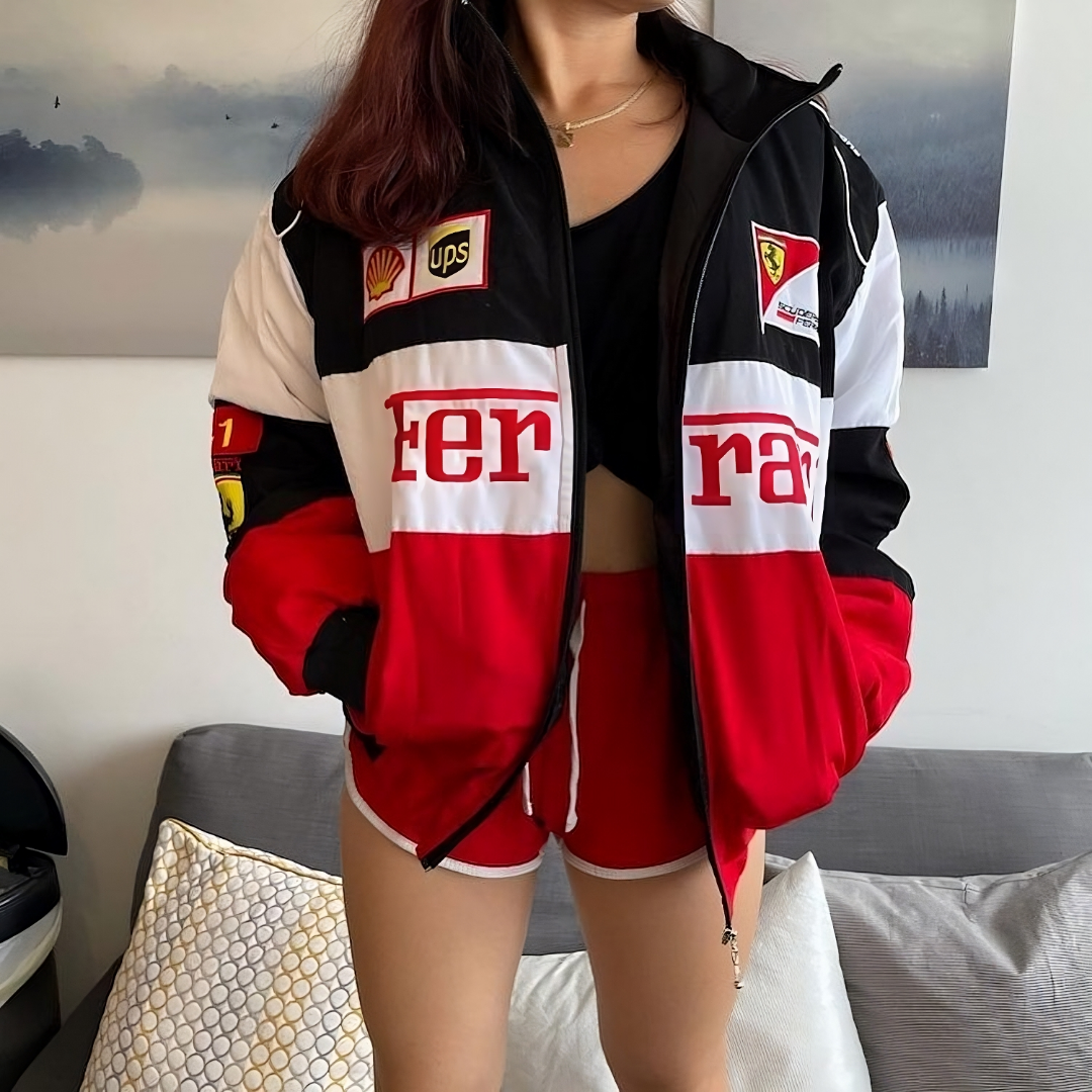 Y2K Ferrari Racing F1 Jacket